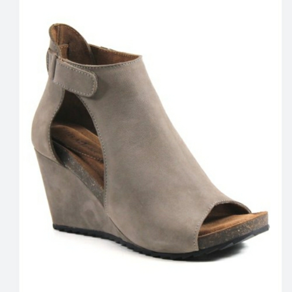 Diba True Sandals New Year Leather Wedge Ankle Strap